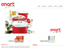 Tablet Screenshot of enartco.com